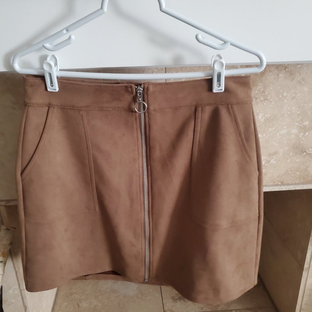 Maurices suede mini skirt